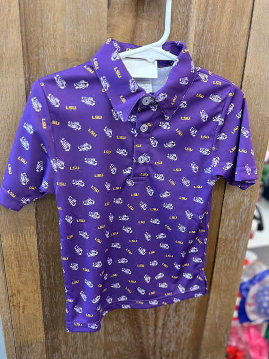 Vive La Fete Inc  LSU Tigers Performance Polo
