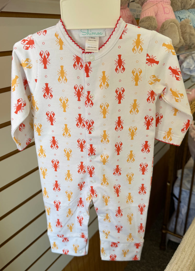 Cotton Peru Crawfish Playsuit - Cullen's Babyland & Playland