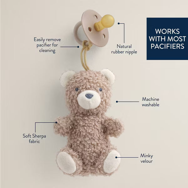Itzy Ritzy Bitzy Pal Bear Pacifer & Plush