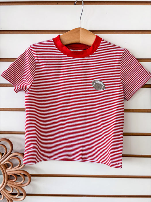 Cypress Row Red Stripe Tailgate TShirt