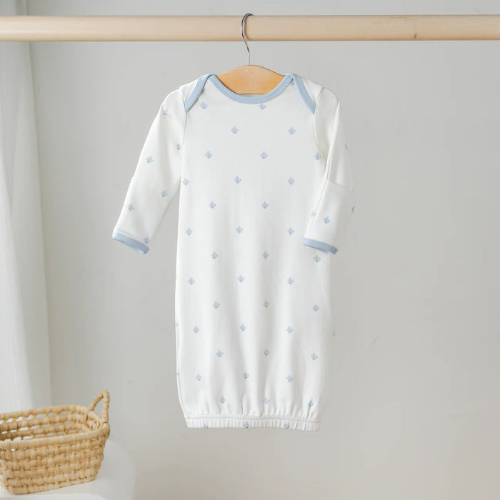 Nola Tawk Fleur De Lis Organic Cotton Gown