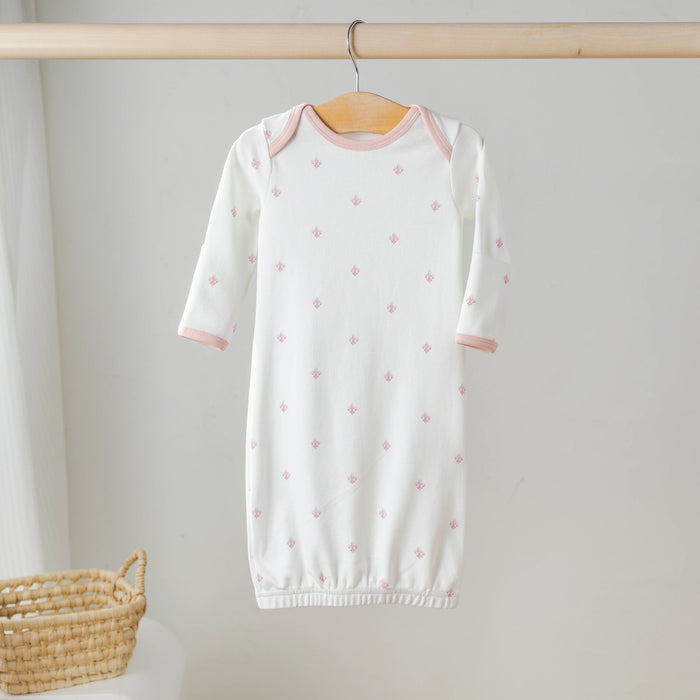 Nola Tawk Fleur De Lis Organic Cotton Gown