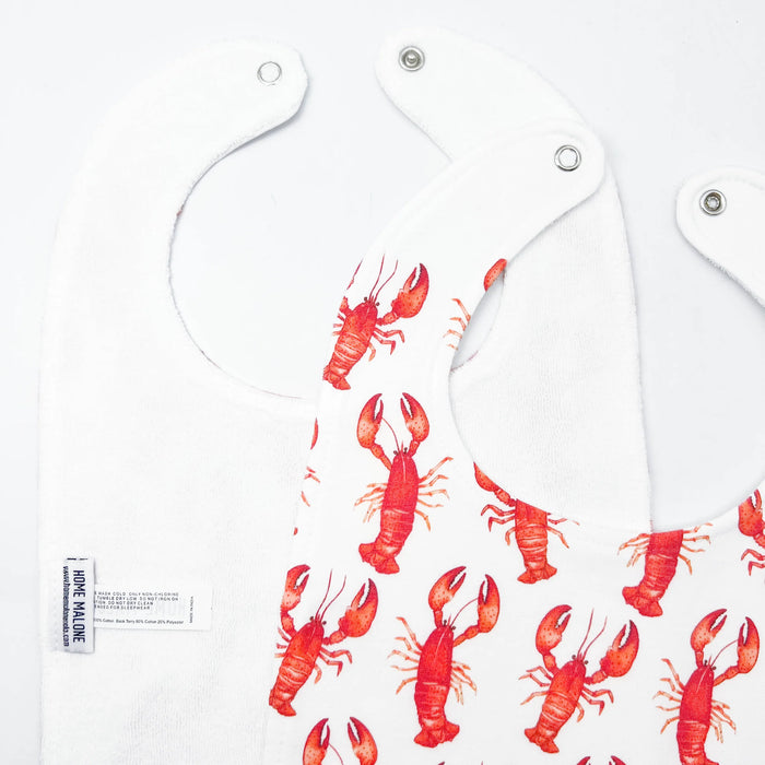 Home Malone Lobster Baby Bib