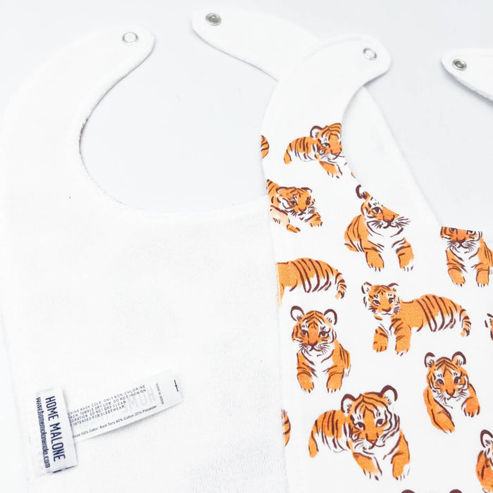 Home Malone Baby Tiger Bib