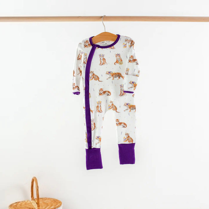 Nola Tawk LSU Zip-Up Pajamas