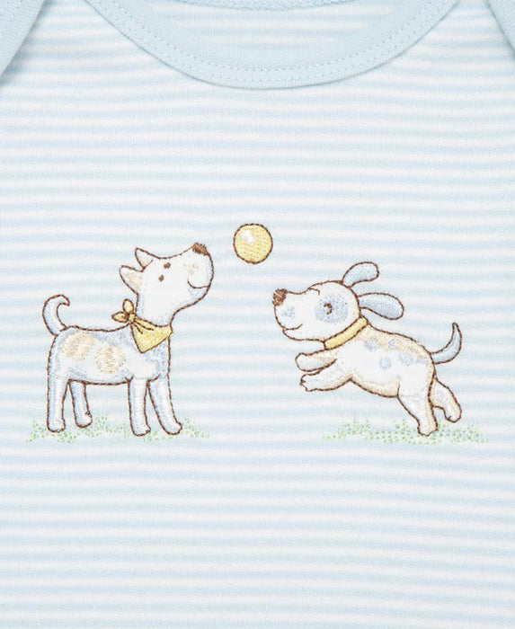 Little Me Puppy Playsuit