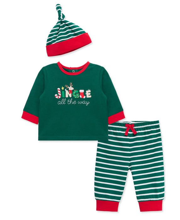 Little Me Jingle Jogger Set