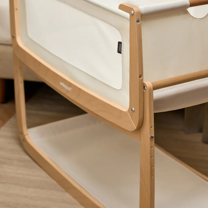Snuz Pod Bedside Bassinet - Natural