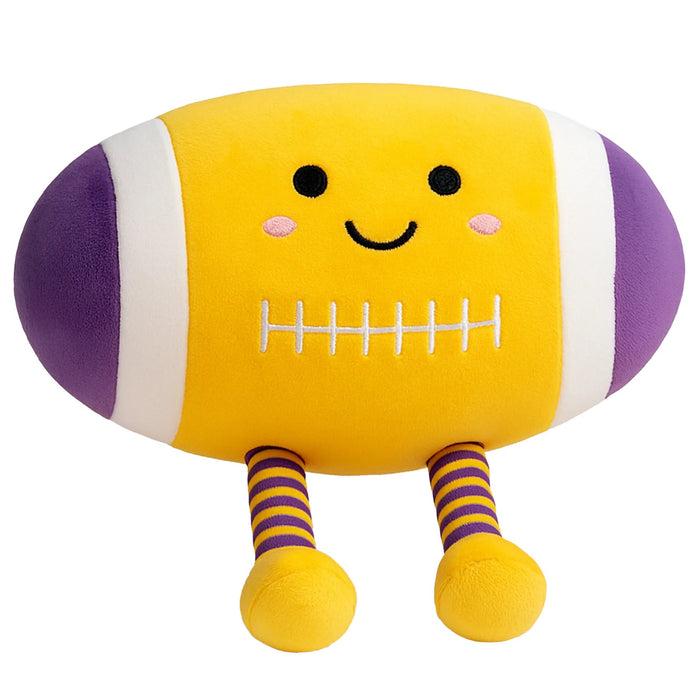 Nola Tawk Purple & Gold Squishy Football