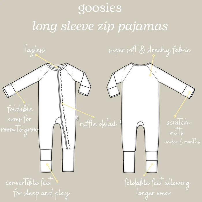 Goosies Mallard Ducks Zip PJs
