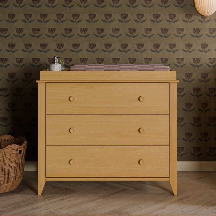 Babyletto Sprout 3-Drawer Changer Dresser with Removable Changing Tray
