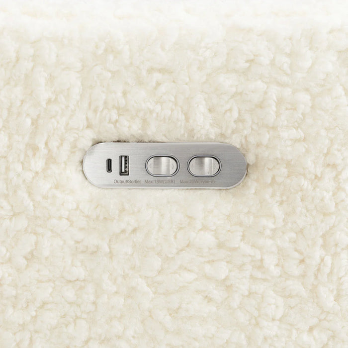 Babyletto Kiwi Plus Power Recliner and Swivel Glider with Power Adjustable Headrest and USB Port