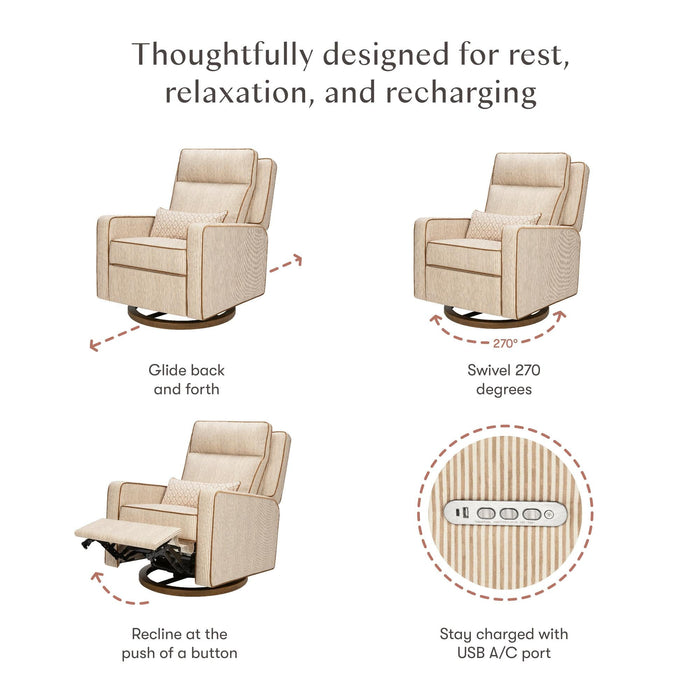 Nate Berkus x Babyletto Sigi Pro Power Recliner | SPECIAL ORDER