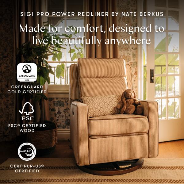 Nate Berkus x Babyletto Sigi Pro Power Recliner | SPECIAL ORDER