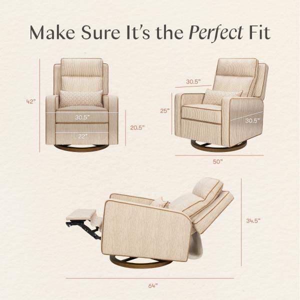 Nate Berkus x Babyletto Sigi Pro Power Recliner | SPECIAL ORDER