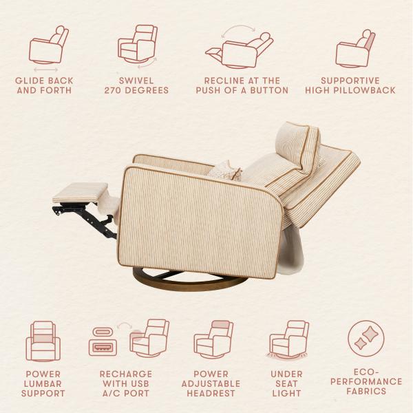 Nate Berkus x Babyletto Sigi Pro Power Recliner | SPECIAL ORDER