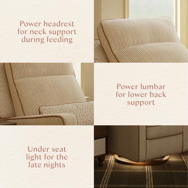 Nate Berkus x Babyletto Sigi Pro Power Recliner | SPECIAL ORDER