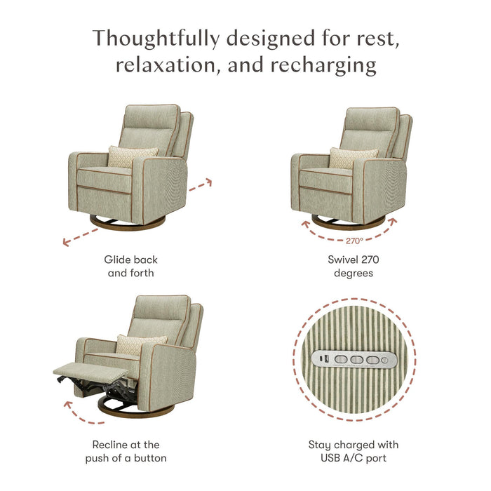 Nate Berkus x Babyletto Sigi Pro Power Recliner | SPECIAL ORDER