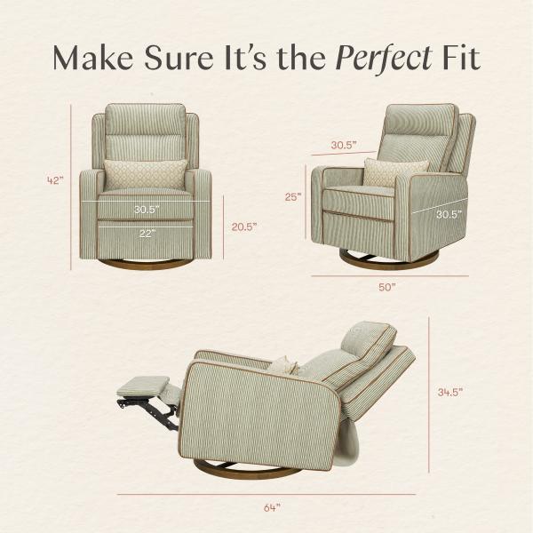 Nate Berkus x Babyletto Sigi Pro Power Recliner | SPECIAL ORDER