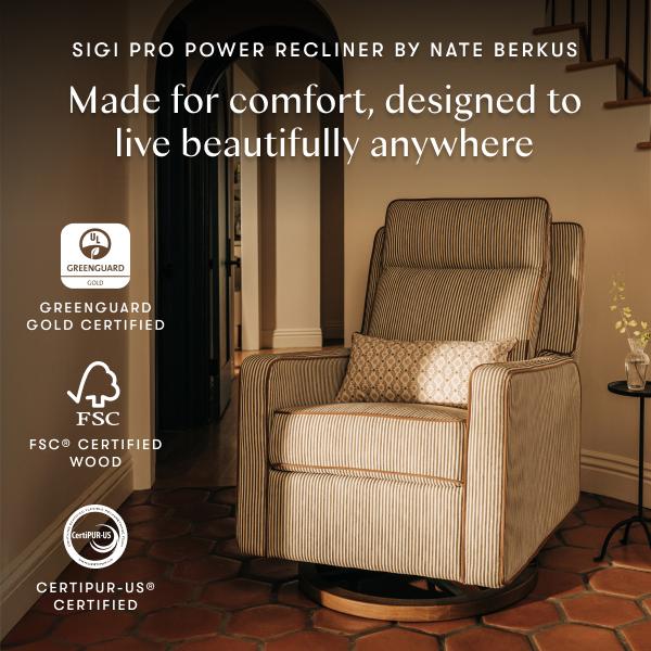 Nate Berkus x Babyletto Sigi Pro Power Recliner | SPECIAL ORDER