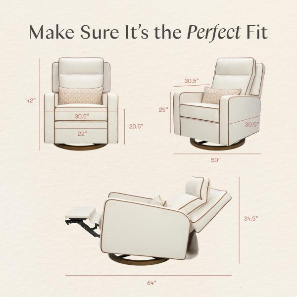 Nate Berkus x Babyletto Sigi Pro Power Recliner | SPECIAL ORDER