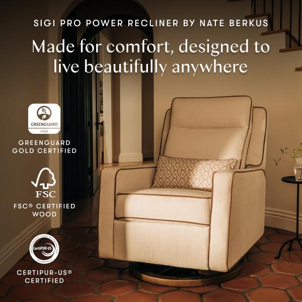 Nate Berkus x Babyletto Sigi Pro Power Recliner | SPECIAL ORDER