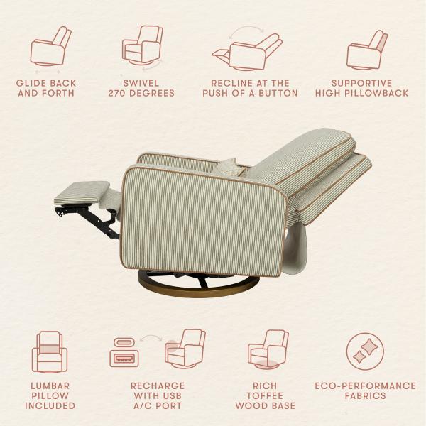 Nate Berkus x Babyletto Sigi Power Recliner | SPECIAL ORDER