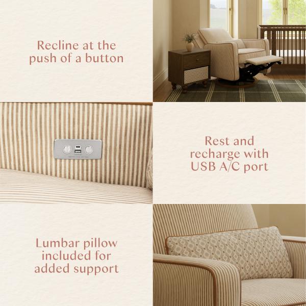 Nate Berkus x Babyletto Sigi Power Recliner | SPECIAL ORDER