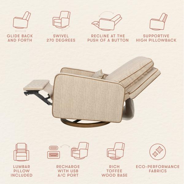 Nate Berkus x Babyletto Sigi Power Recliner | SPECIAL ORDER