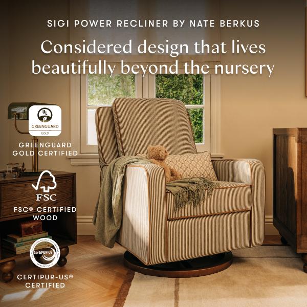 Nate Berkus x Babyletto Sigi Power Recliner | SPECIAL ORDER
