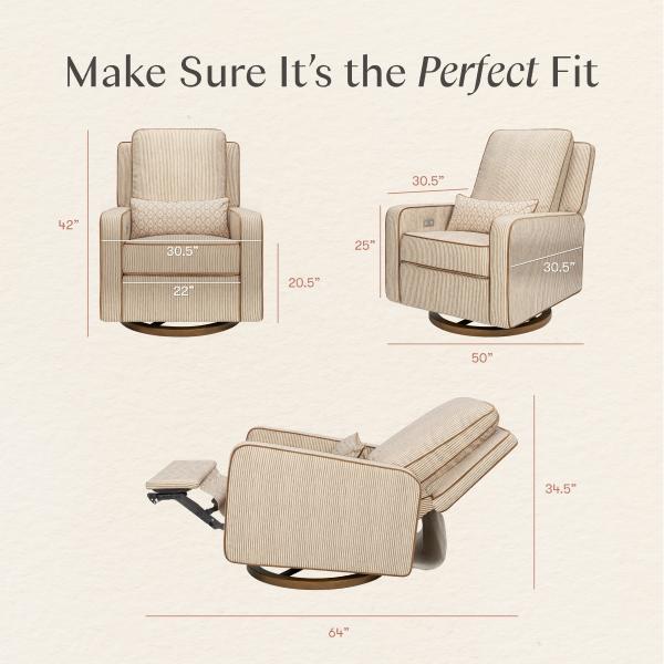 Nate Berkus x Babyletto Sigi Power Recliner | SPECIAL ORDER