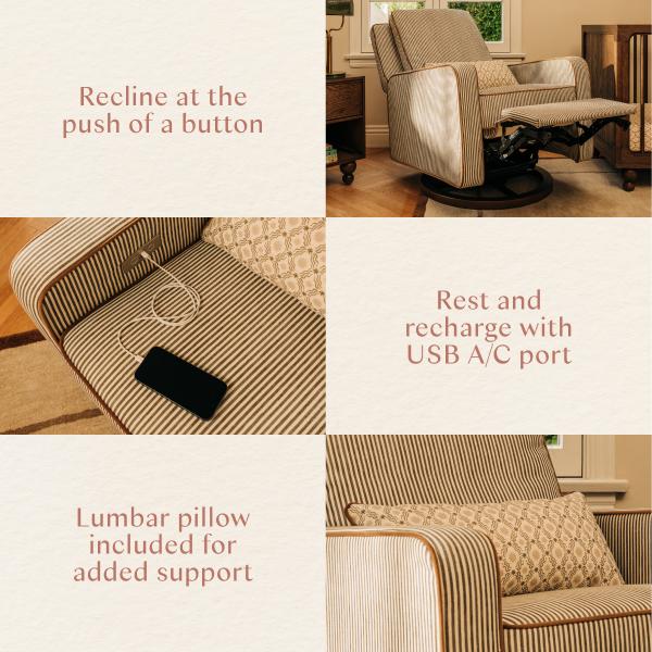 Nate Berkus x Babyletto Sigi Power Recliner | SPECIAL ORDER