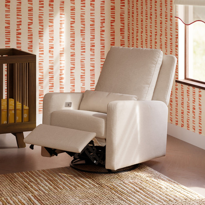 Babyletto Sigi Electronic Recliner and Glider with USB Port