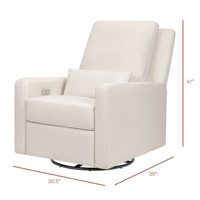 Babyletto Sigi Electronic Recliner and Glider with USB Port