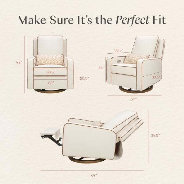Nate Berkus x Babyletto Sigi Power Recliner | SPECIAL ORDER