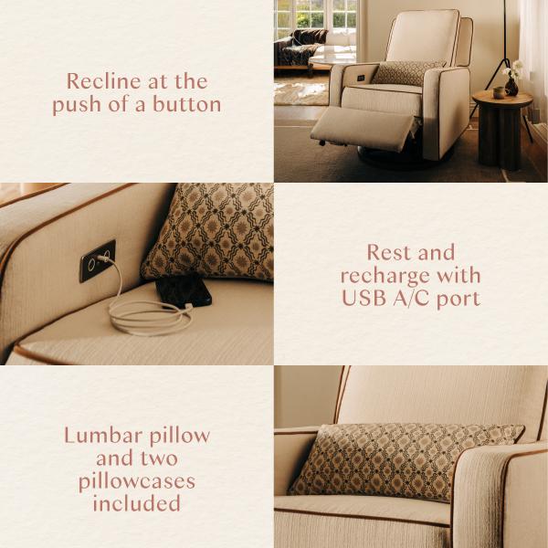 Nate Berkus x Babyletto Sigi Power Recliner | SPECIAL ORDER