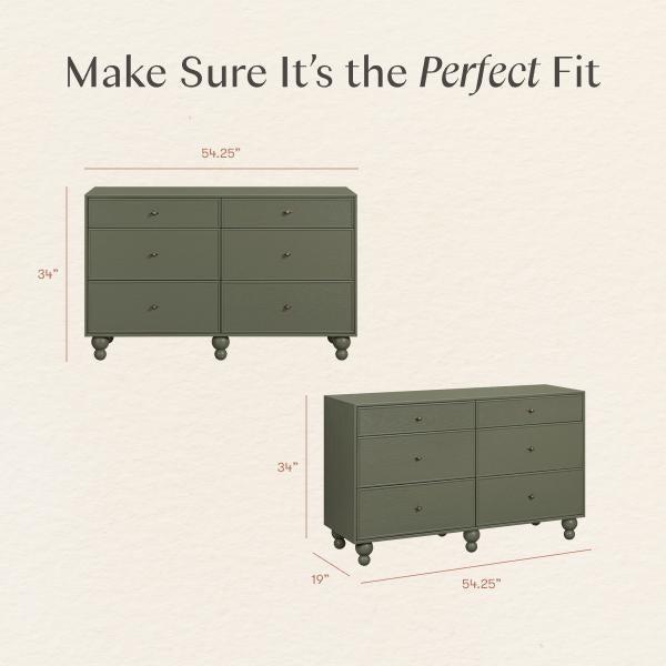 Nate Berkus x Babyletto Astre 6-Drawer Dresser | SPECIAL ORDER