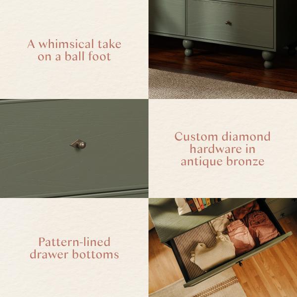 Nate Berkus x Babyletto Astre 6-Drawer Dresser | SPECIAL ORDER