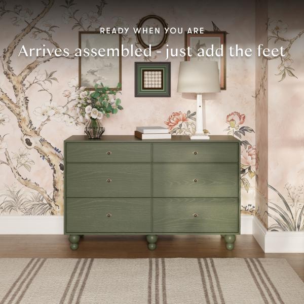 Nate Berkus x Babyletto Astre 6-Drawer Dresser | SPECIAL ORDER