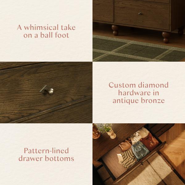 Nate Berkus x Babyletto Astre 6-Drawer Dresser | SPECIAL ORDER