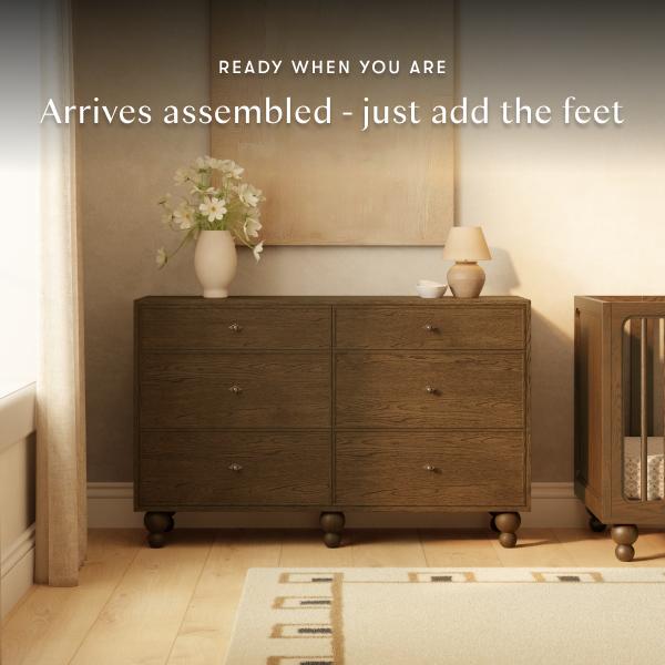 Nate Berkus x Babyletto Astre 6-Drawer Dresser | SPECIAL ORDER