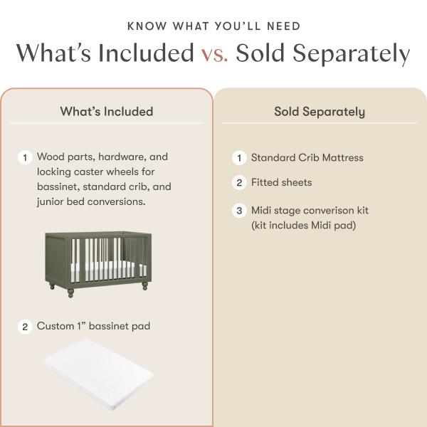 Nate Berkus x Babyletto Astre All-Stages Crib | SPECIAL ORDER