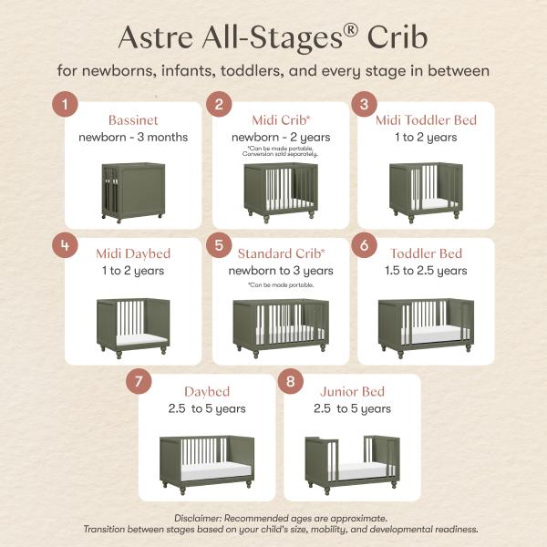 Nate Berkus x Babyletto Astre All-Stages Crib | SPECIAL ORDER