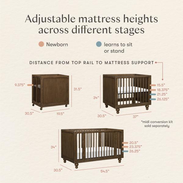 Nate Berkus x Babyletto Astre All-Stages Crib | SPECIAL ORDER