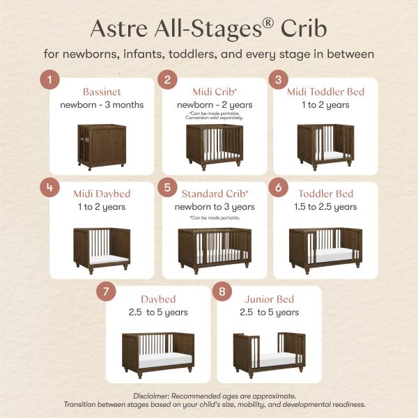 Nate Berkus x Babyletto Astre All-Stages Crib | SPECIAL ORDER