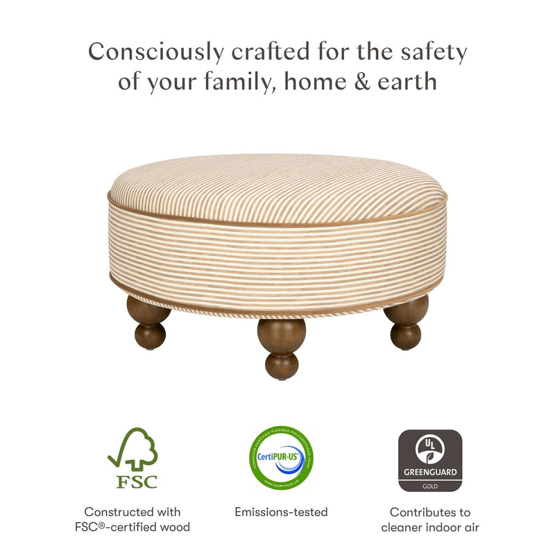 Nate Berkus x Babyletto Astre Ottoman | SPECIAL ORDER