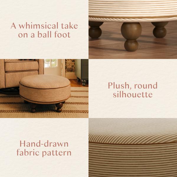Nate Berkus x Babyletto Astre Ottoman | SPECIAL ORDER