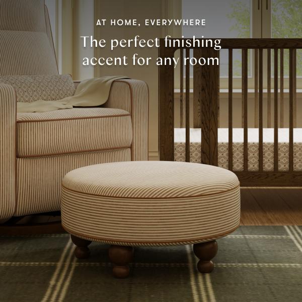 Nate Berkus x Babyletto Astre Ottoman | SPECIAL ORDER