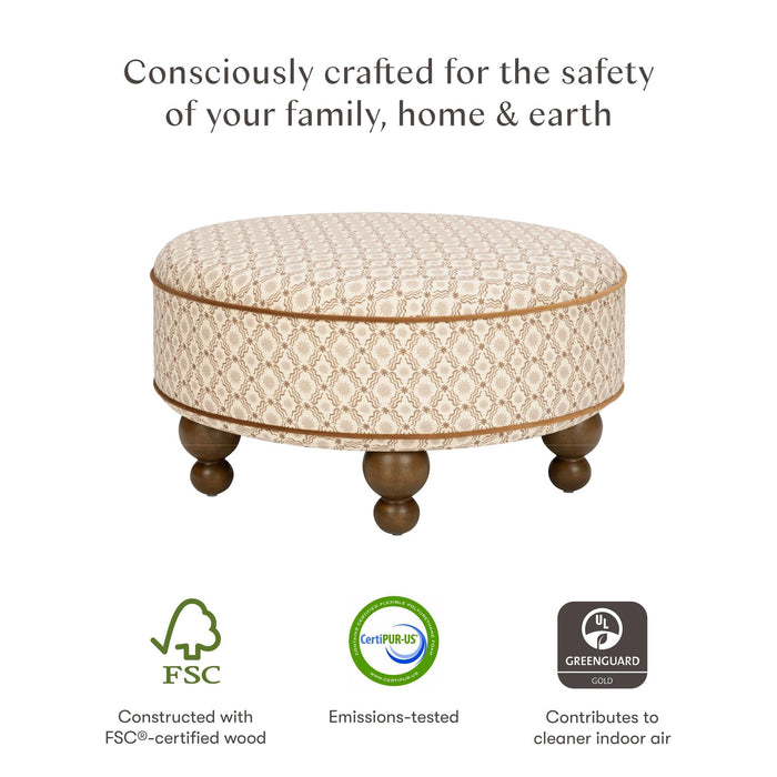 Nate Berkus x Babyletto Astre Ottoman | SPECIAL ORDER