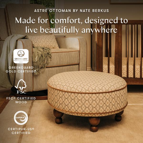 Nate Berkus x Babyletto Astre Ottoman | SPECIAL ORDER